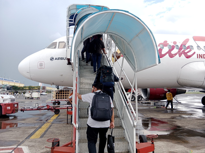 Libur 4 Hari, Jumlah Penumpang Domestik di Bandara SSK II Pekanbaru Melonjak