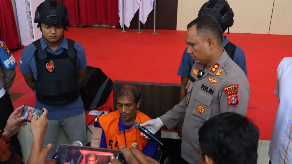 Polisi Berhasil Tangkap Pelaku Pembunuhan di Siak