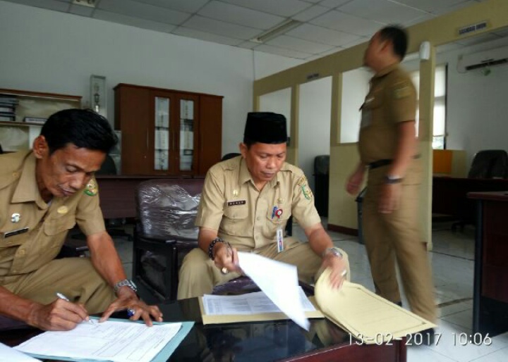 Hadapi Rakor se-Provinsi Riau, Asisten I Setda Tinjau Pustaka Kuansing 