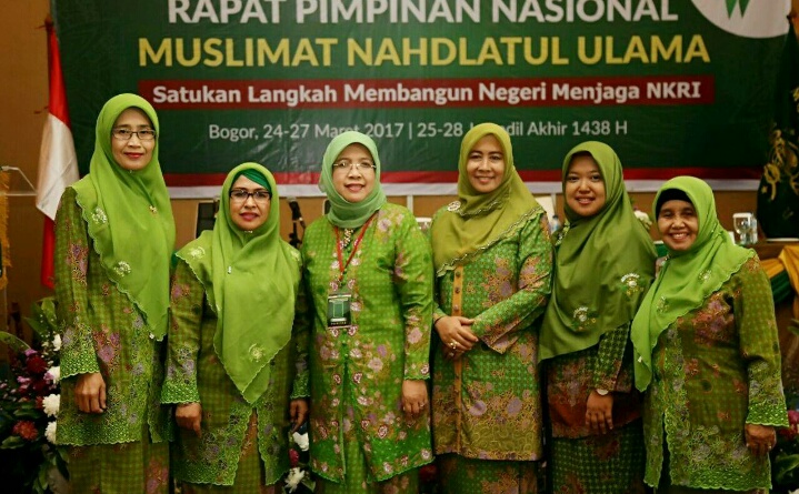 Ketua PC Muslimat NU Inhil Hadiri Rapimnas  di Bogor 