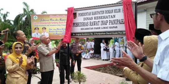 Pembangunan Puskesmas Rawat Inap, Pemprov Riau Berikan Batuan Rp 2,7 Miliar