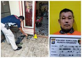 Diduga Sakit Hati, Pria di Pekanbaru Lempar Bom Molotov ke Tetangga