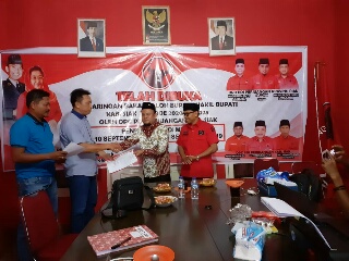 Daftar ke PDIP, Ini Motivasi Turyono Daftarkan Diri Sebagai Calon Bupati Siak 
