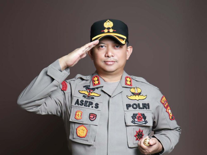 Kapolres Siak AKBP Asep Sujarwadi Ajak Masyarakat Datang ke TPS