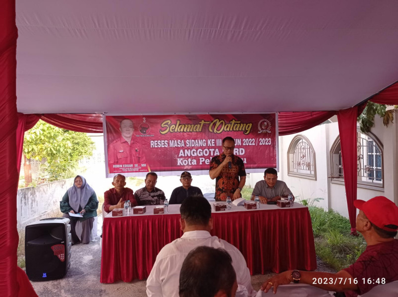 Robin Eduar Gelar Reses, Warga Labuh Baru Barat Keluhkan Infrastruktur Jalan