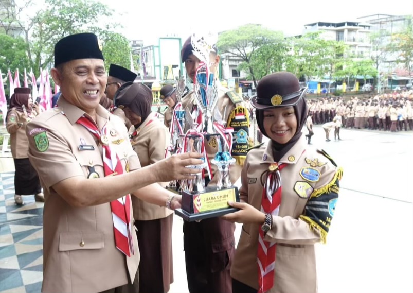 Hari Pramuka ke-64, Bupati Herman Tekankan Peran Pramuka Bangun Ketahanan Bangsa