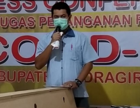 Pasien M, Warga Sungai Rawa Dinyatakan Sembuh Covid-19