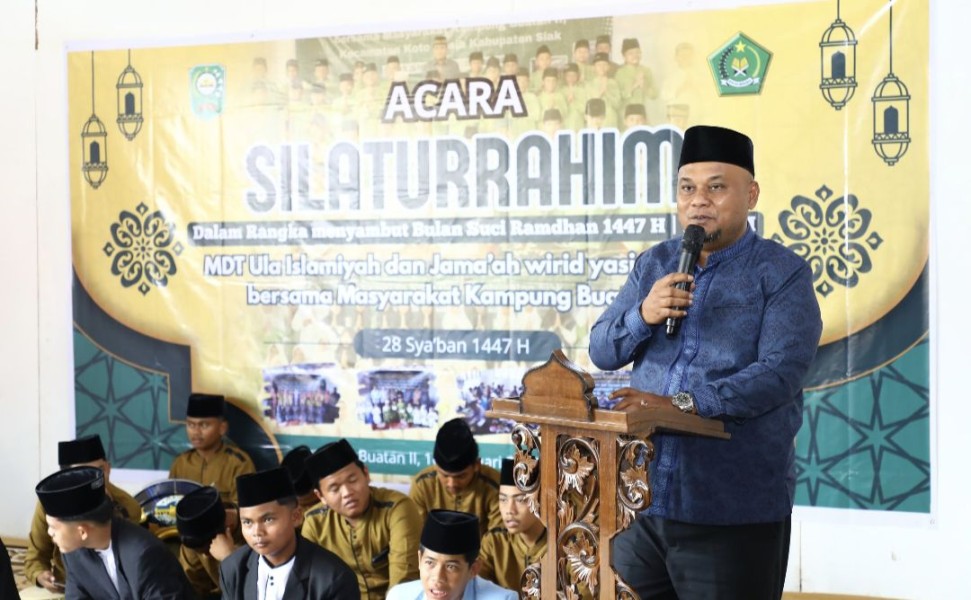 Sambut Ramadhan 1447 H, Wabup Siak Ajak Orang Tua Perkuat Pendidikan Agama Anak-anak