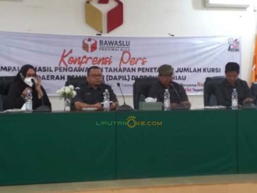Bawaslu Riau: Penetapan Dapil dan Kursi Mengacu Pemilu 2019 Masih Membingungkan Masyarakat