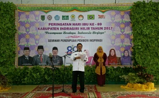 Sekda Inhil Pimpin Irup Peringatan Hari Ibu ke 89