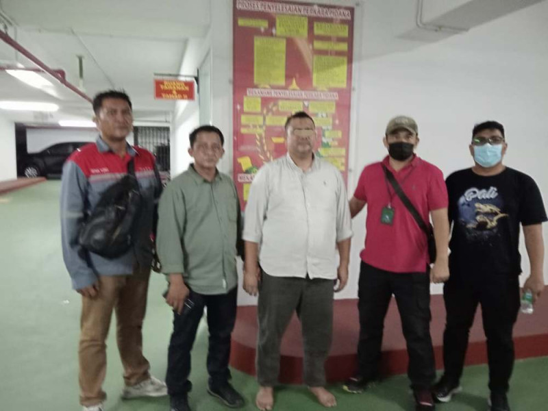 Kejaksaan Bekuk Sudirman di Halaman Masjid Raudhatul Jannah, Langsung Mendekam di Sel Sialang Bungkuk