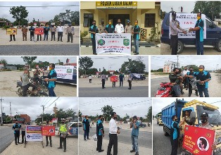 IWO Kabupaten Siak Bagikan Ratusan Masker Gratis 