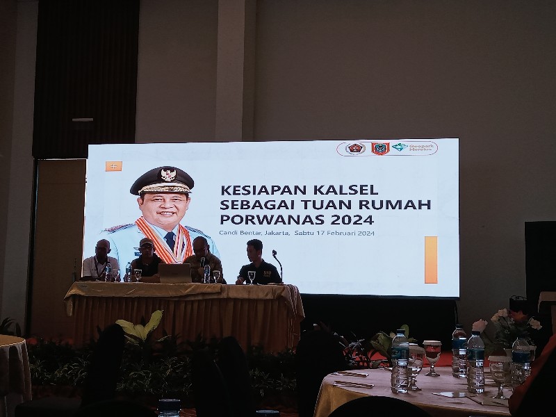 Pemprov Kalsel Paparkan Kesiapan Tuan Rumah Porwanas 2024
