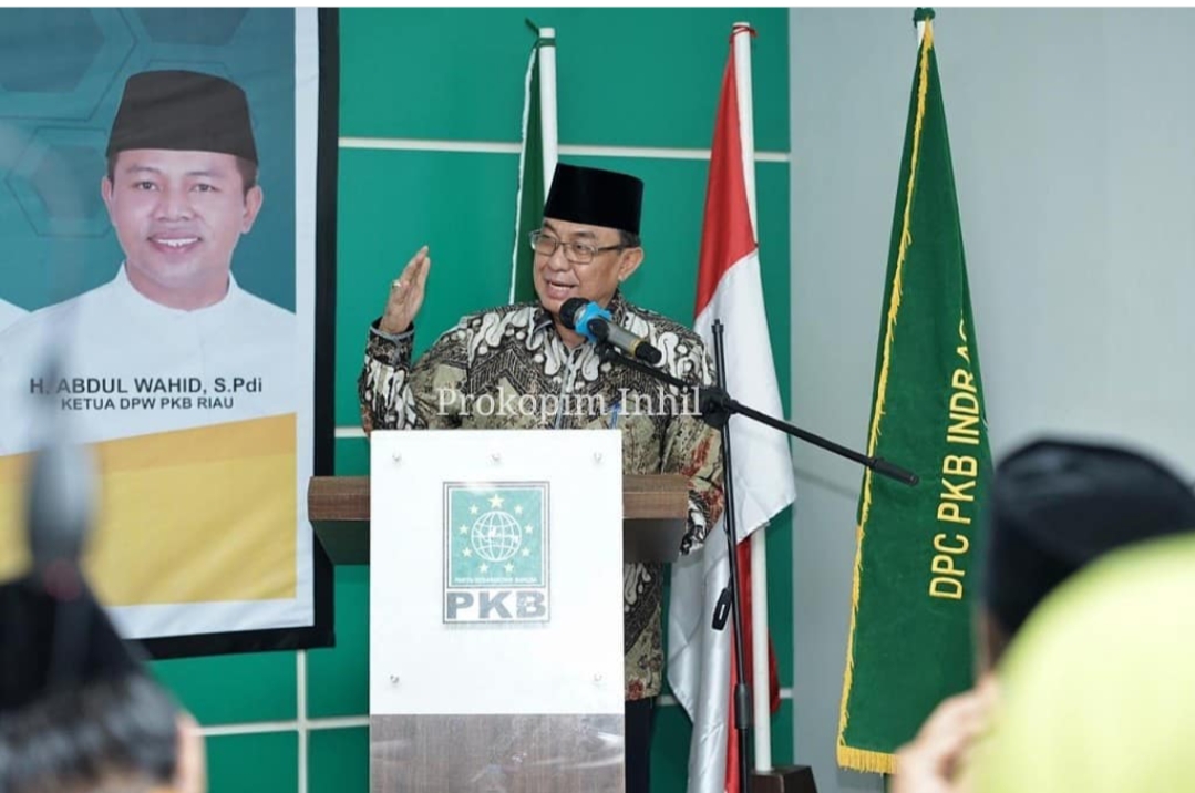 Bupati Inhil Hadiri Syukuran Puncak Harlah PKB ke-22