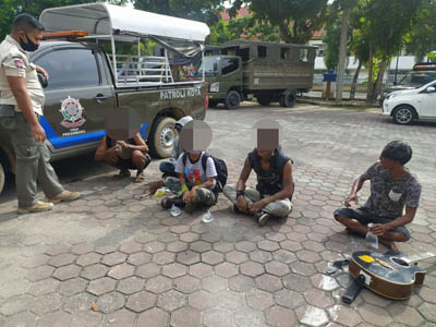 Meresahkan, Lima Anak Jalanan Diamankan Satpol PP Pekanbaru