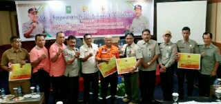 Prestasi BPBD Inhil dalam Pekan Pengendalian Resiko Bencana di Riau