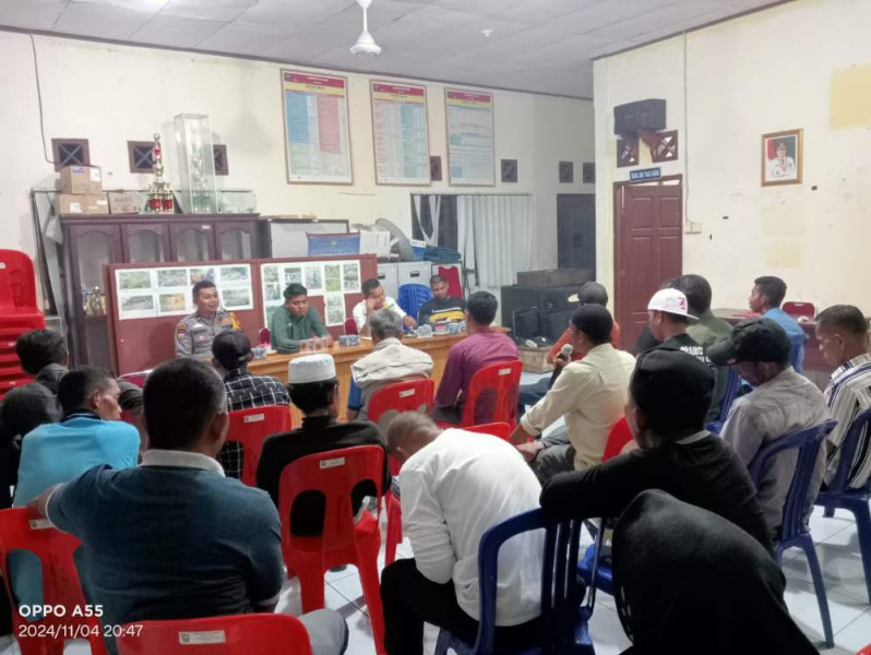 Gelar Kegiatan Cooling System, Aipda Rhomi Imbau Warga Tidak Terpengaruh Hoax