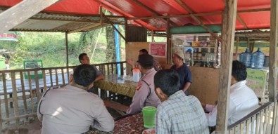 Polsek Ujung Batu Gelar Kegiatan Cooling System Bersama Warga Desa Ngaso