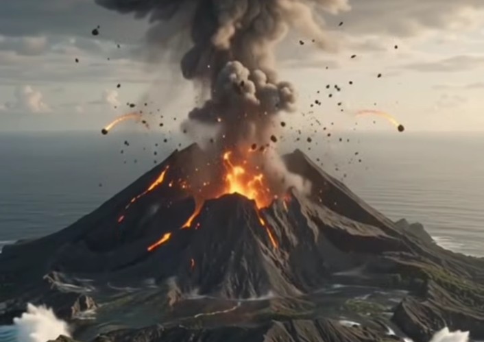 Sebaran Abu Vulkanik Gunung Anak Krakatau Capai 15.000 Kaki, 8 Bandara Jawa-Sumatera Ditutup