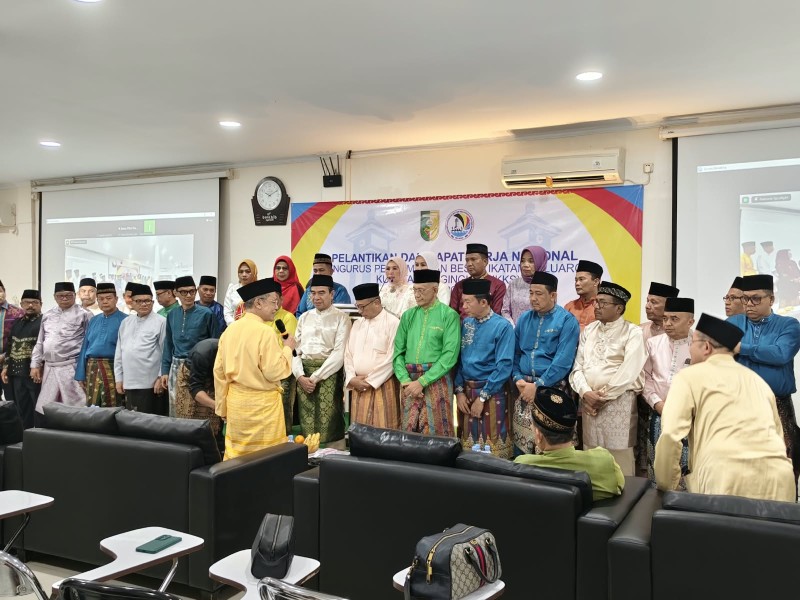 Pengurus PB-IKKS Resmi Dikukuhkan, Suhu Wan: Perkumpulan Besar ini Lahir untuk Menghimpun Perantau Kuansing