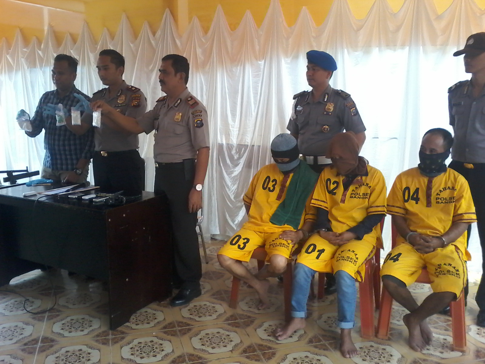 Miliki Sabu, Polres Rohil Amankan Pasangan Suami Istri