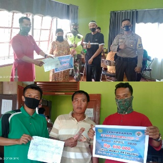 Kades Bukit Petaling Selurkan BLT Kepada 99 KK Terdampak Covid-19 Tepat Sasaran