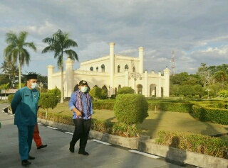 Wakil Bupati Tinjau Kesiapan Dibukanya Istana Siak Untuk Umum