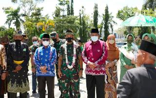 Bupati Alfedri Sambut Kunjungan Brigjen TNI M Syech Ismed