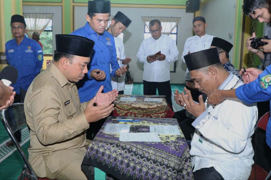 Husni Merza Pesan ke Warga Dimana di Dapat di Situ Berzakat