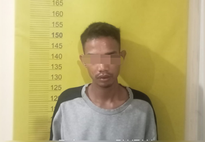 Kejar Maling Motor hingga Masuk Kebun Sawit, Korban Berhasil Tangkap Satu Pelaku di Pelalawan