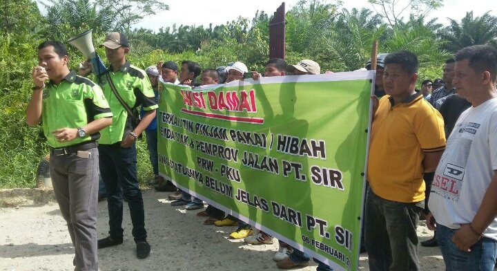 Ketua DPRD Siak Dukung Tuntutan Masyarakat Perawang