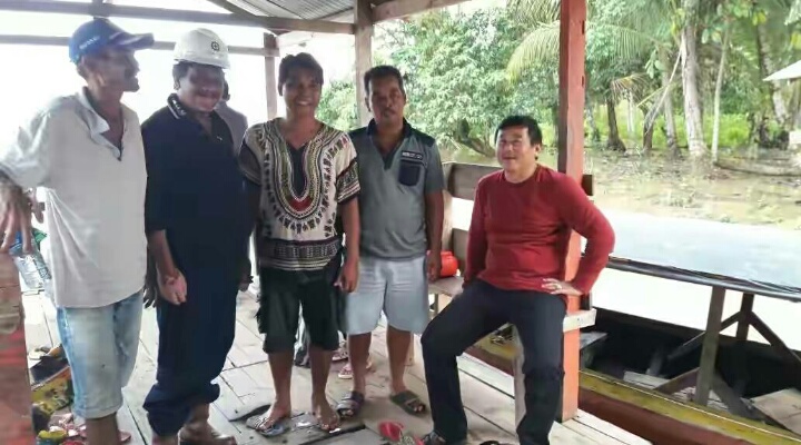 Wabup H Halim Tinjau Banjir Di Kecamatan Bagian Hilir Kuantan Singingi