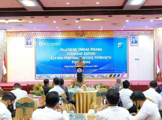 Ditreskrimsus Polda Riau & BI Gelar Pelatihan Tindak Pidana Terhadap Uang Rupiah