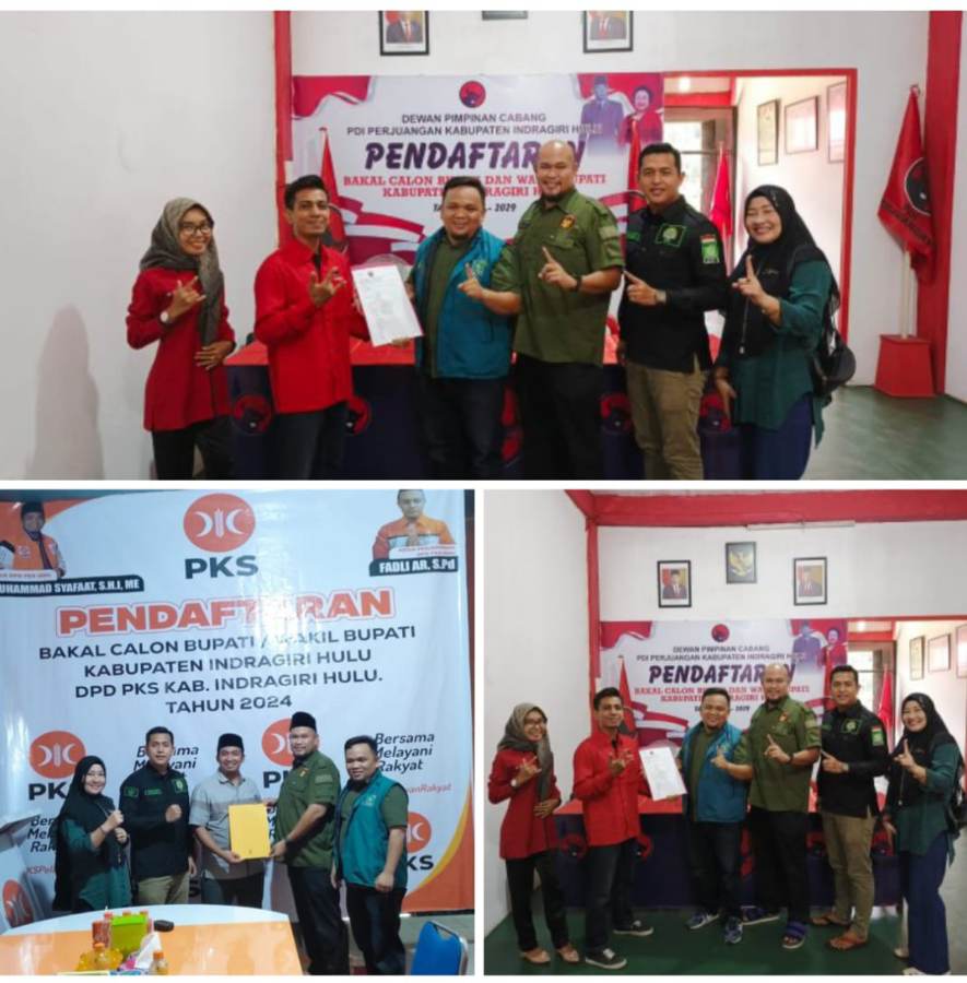 Ade Agus Hartanto Ambil Tiga Formulir Bacabup Inhu, Soal Sosok Pasangan Lagi Pedekate