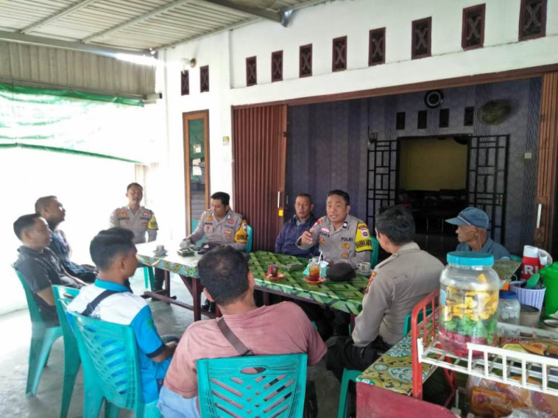 Polsek Tempuling Lakukan Cooling System dan Mempererat Persatuan Pasca Pilkada