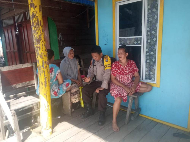 Polsek Concong Ajak Masyarakat Desa Concong Tengah Sukseskan Pilkada 2024