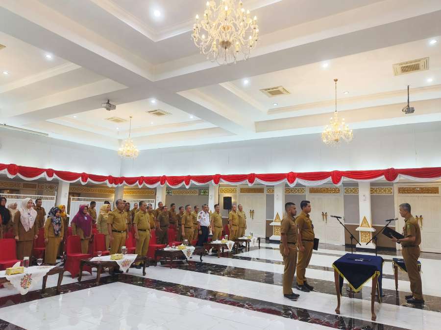 Gubernur Riau Lantik Sejumlah Pejabat Eselon, Ini Nama-namanya