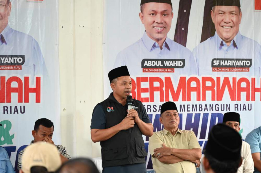 Jangan Rasis! Abdul Wahid: Mari Bangun Daerah Kita dengan Memilih Pemimpin yang Amanah
