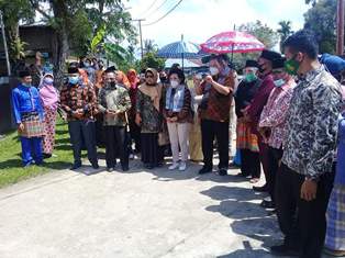 Tim Juri Pendampingan Desa Wisata Kemenpar RI Kunjungi Rumah Adat Kenegerian Sentajo