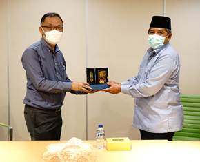 Tingkatkan Kualitas SDM di Siak, Alfedri Lakukan Diskusi dengan Kemendikbuddikti