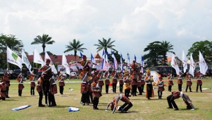 Polisi Cilik Polres Bengkalis Tampil Memukau 