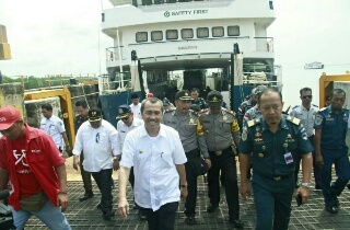 Syamsuar Lepas Langsung Mudik Bareng