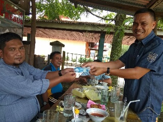 Rumah Anggota PWI Pelalawan Di Amuk di Jago Merah