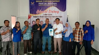 Dua Partai di Inhu Nyatakan Berkas Marlius Lengkap