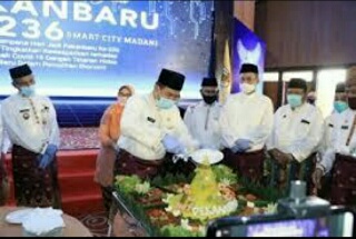 Syukuran HUT Kota Pekanbaru Ikuti Prokotol Kesehatan