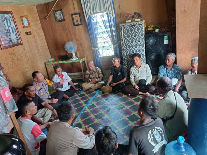 Ciptakan Pilkada Damai, Polsek Tempuling Ajak Masyarakat Bersatu