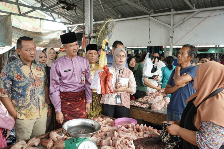 Jelang Ramadan, Dirkrimsus Polda Riau Cek Harga dan Stok Sembako di Pasar