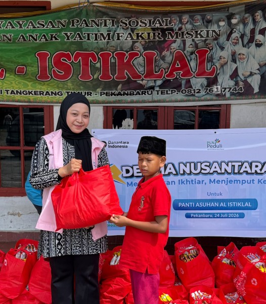 Gerakan Kepedulian Sosial Sempena  HUT ke-81 RI, PLN NP UP Tenayan Gelar Program Derma Nusantara