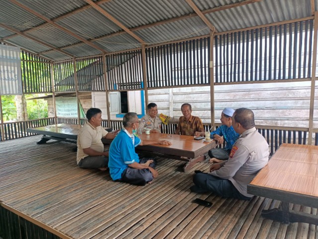 Polsek Rambah Hilir Laksanakan Giat Cooling System Pasca Pilkada 2024