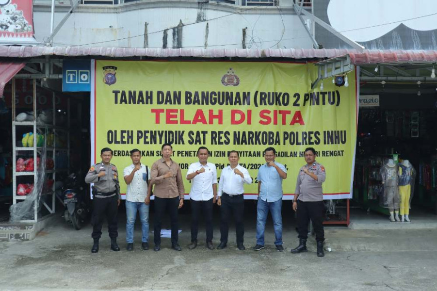 Polres Inhu Sita Sejumlah Aset Milik Mak Gadih, Ini Kasusnya